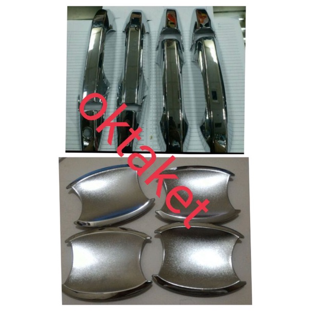paket outer handle all new Crv 2007-2011 chrome 5pcs