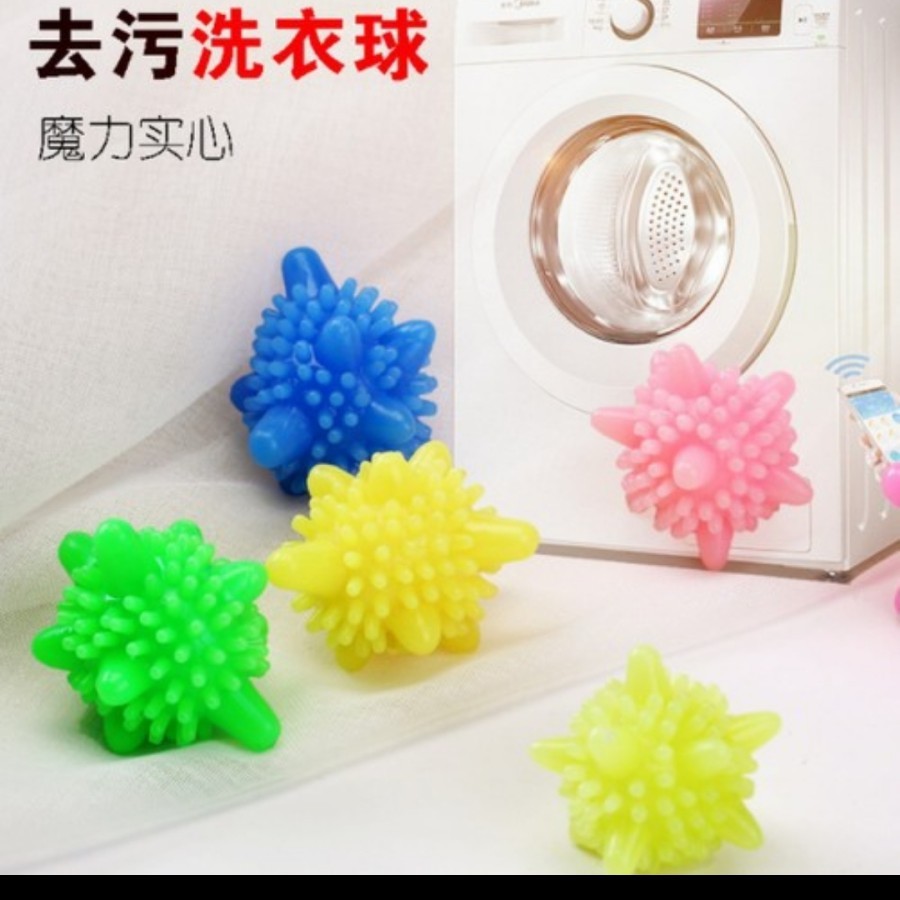 【GOGOMART】Washing Magic Ball / Bola Karet Laundry / Rubber Laundry Ball