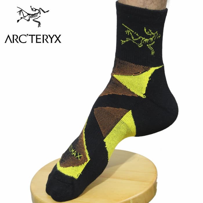 Kaos Kaki Gunung Arcteryx Outdoor Hiking Trekking Coolmax Socks Tebal