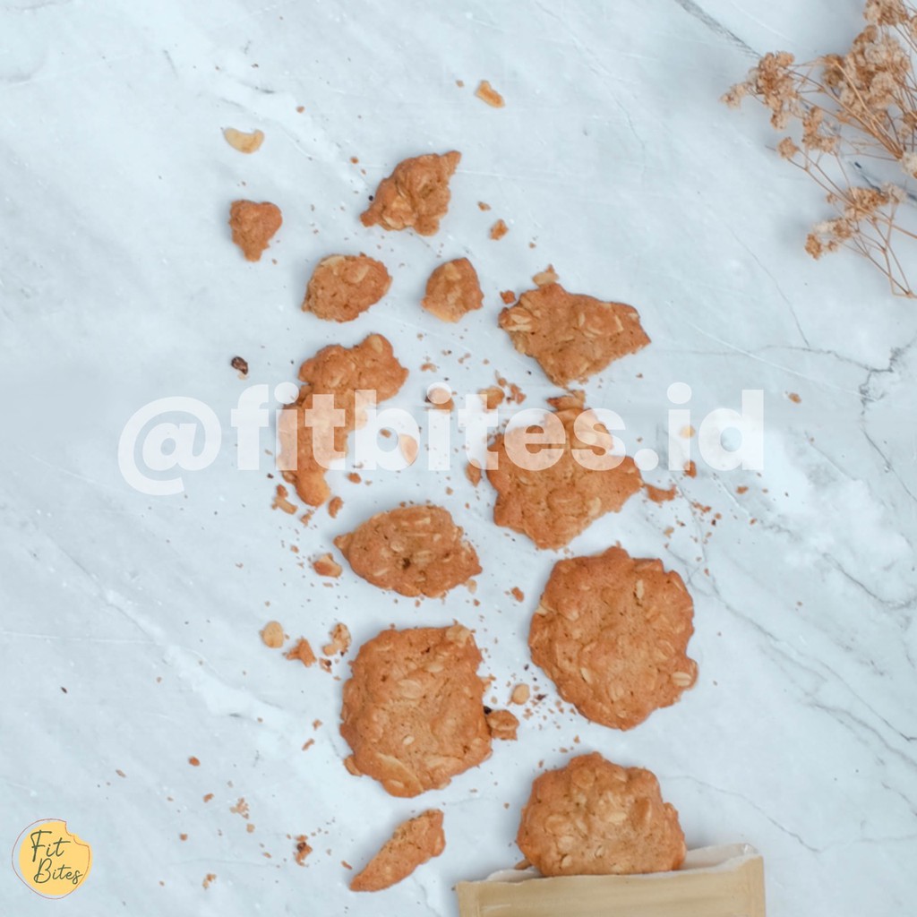 

FIT BITES Premium Oatmeal Cookies Pack - Almond