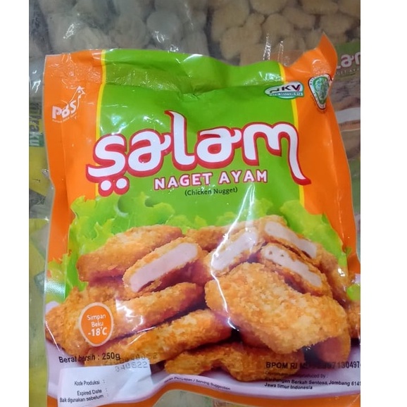 

SALAM Naget Ayam (Chicken Nugget) 250gr