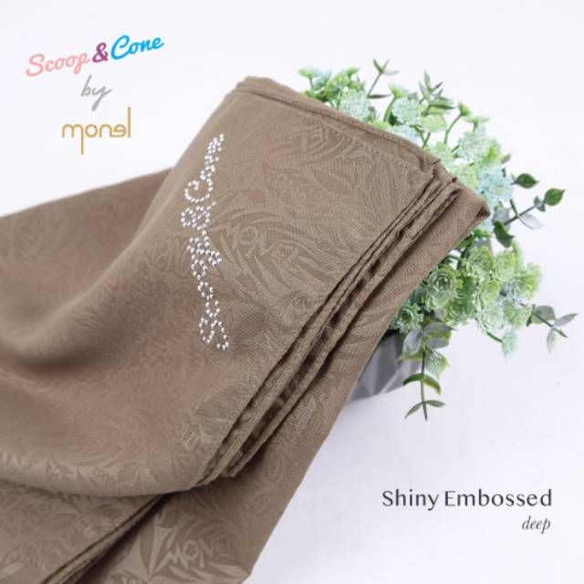 Shiny embossed by Scoop&Cone