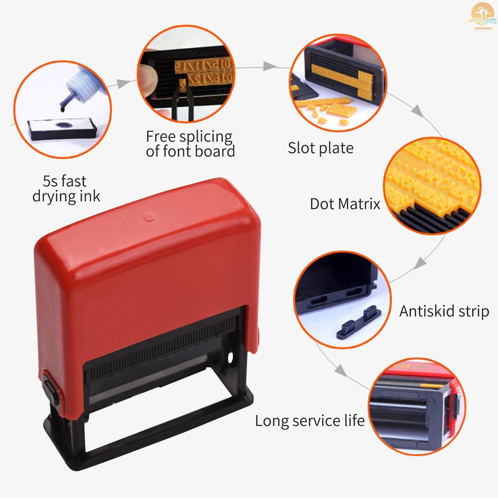 Portable Handheld Coding Machine Manual Date Stamp Printer Ink Date Printing for Food Plastic Bag Bottle Metal Cans Paper Production Expiry Date Print