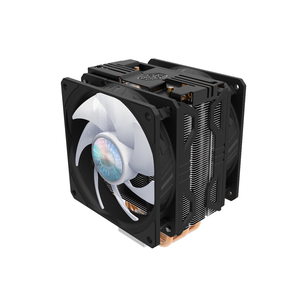 Cooler Master Hyper 212 LED TURBO ARGB | CPU Cooler Heatsink Dual Fan