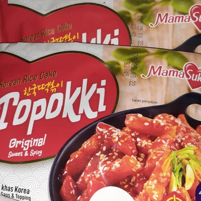 

Promo Awal tahun topokki mamasuka original 134gr Promo Awal tahun