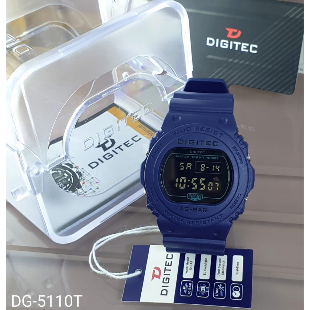 DIGITEC DG 5110T JAM TANGAN PRIA ORIGINAL  ANTI AIR DAN GARANSI RESMI