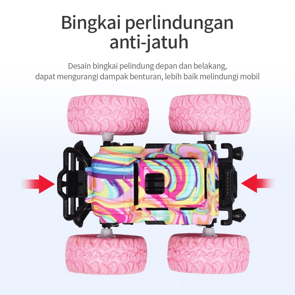 Halobaby Monster Zap Mainan Mobil Drive Inertial Bigfoot