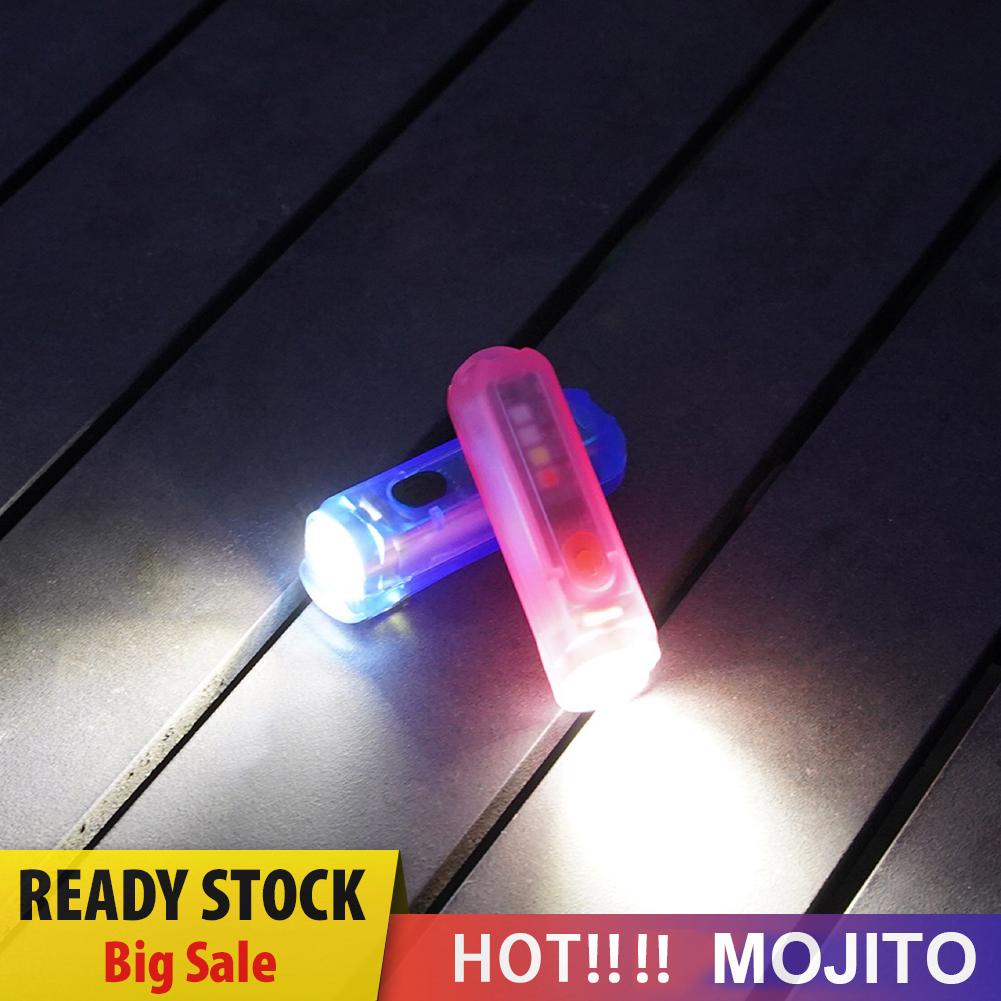 Lampu Senter LED EDC Mini Portable Dengan Gantungan Kunci Untuk Camping / Memancing