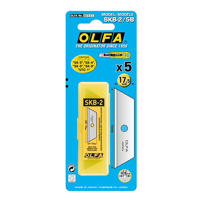 

Menakjubkan Refill Blade Safety Olfa Skb-2/5B Bagus