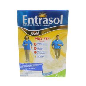 

[COD] ENTRASOL GOLD SUSU BUBUK VANILA BOX 2X185g [COD]