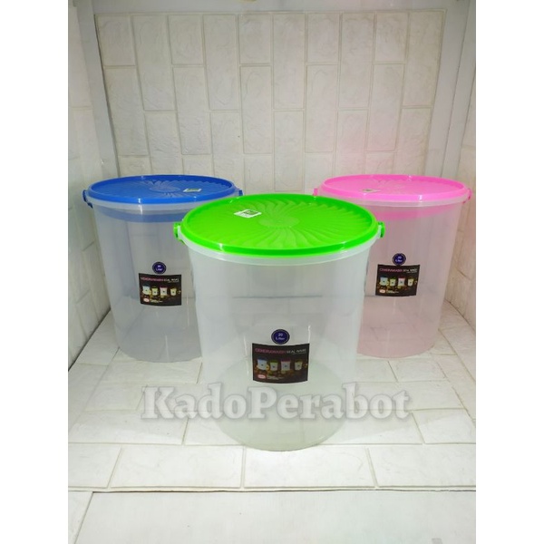 toples kerupuk - toples makanan kering-toples sip cendrawasih 20 Liter