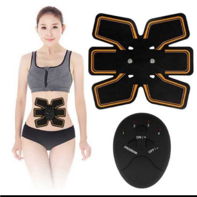 Alat Stimulator Terapi EMS Otot Six Pack - Muscle Stimulator