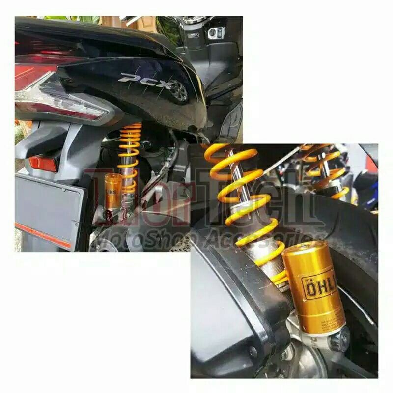 SHOCK BELAKANG TABUNG NMAX/PCX/ADV/XMAX GOLD 335 OH