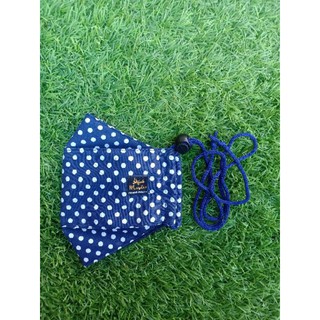  MASKER  KAIN ORIGAMI Motif  Polkadot  Shopee Indonesia