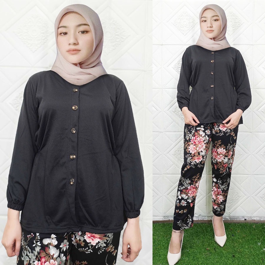 VIKRA BUNGA SET CELANA DAN BAJU BUSUI GL FASHION