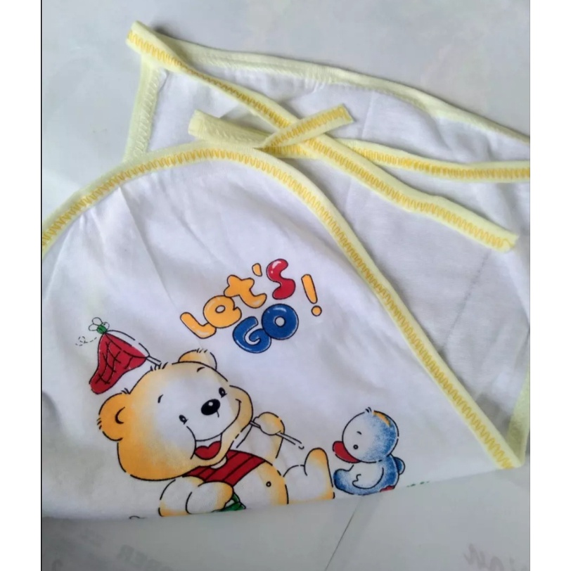 Popok katun bayi/ popok tali bayi baru lahir/ 12 popok bayi new born/ popok katun bisa dicuci