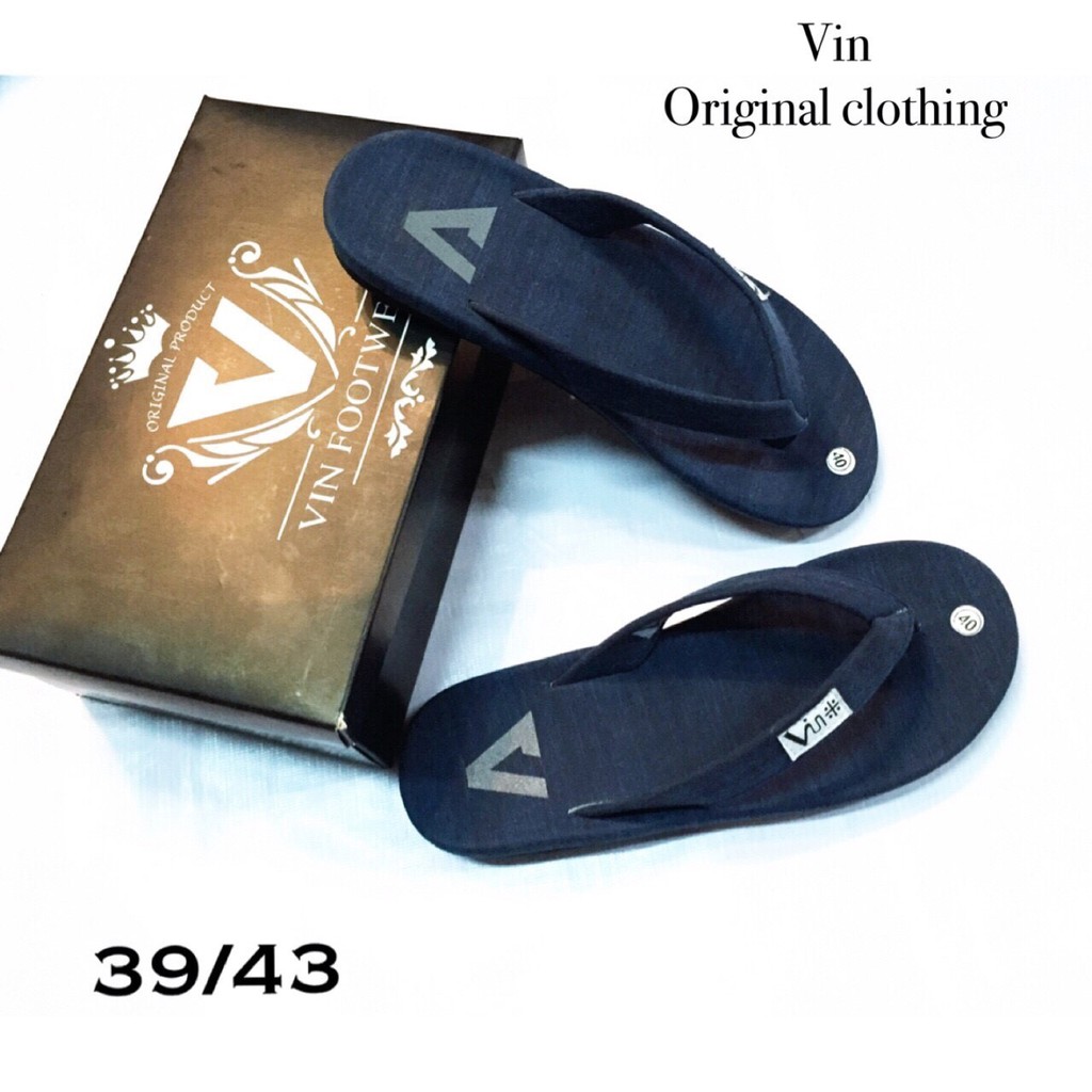 Sandal Jepit Vin - Biru Dongker