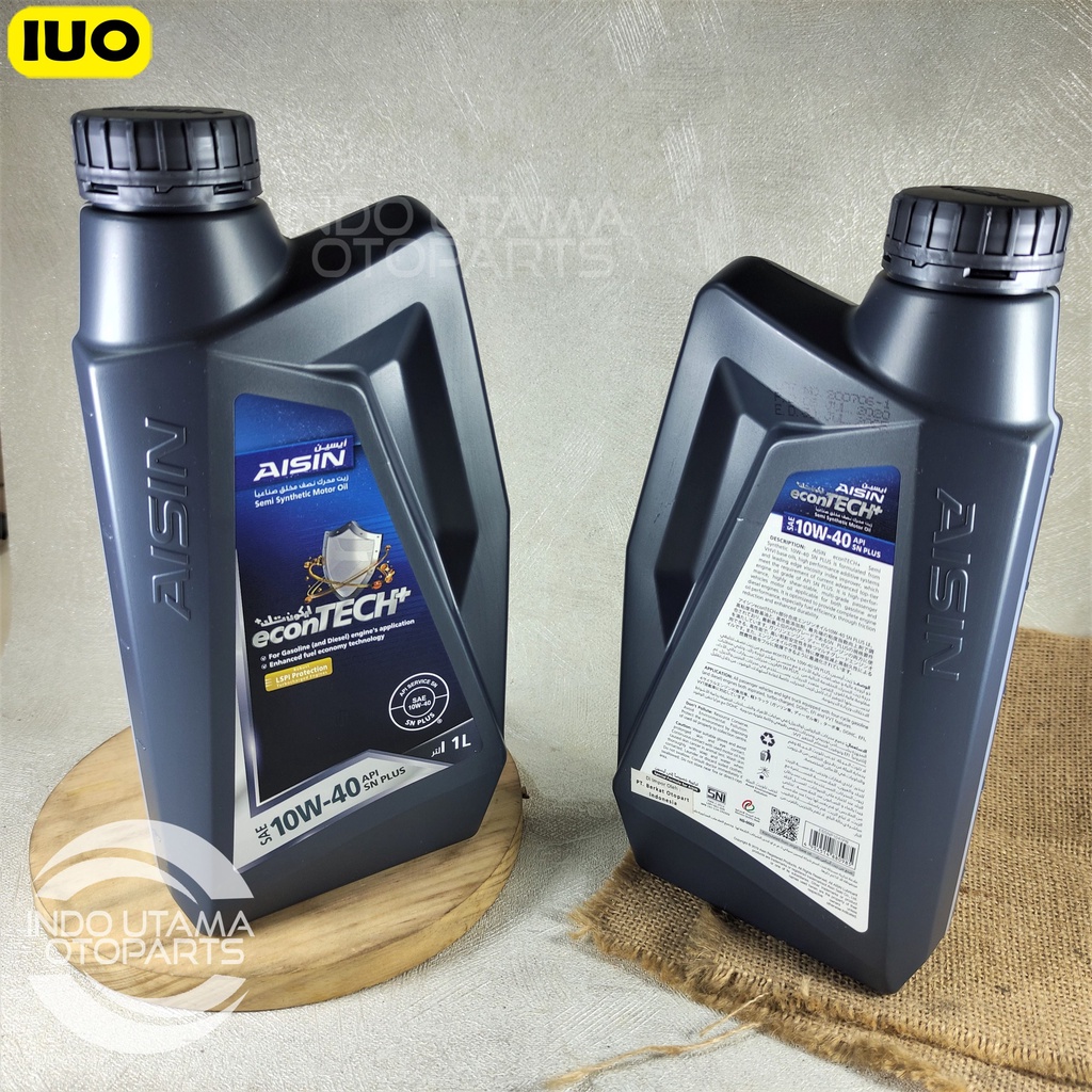 Oli Aisin 10W 40 API SN/CF Synthetic isi 1 ltr ASLI