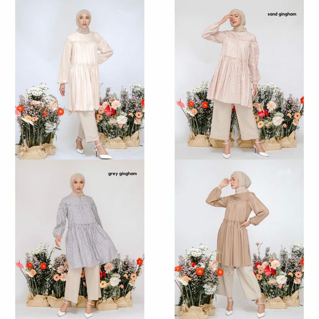 DISKON GRISELDA TUNIK - tunik terbaru / daily tunik / tunik busui / tunik lengan panjang