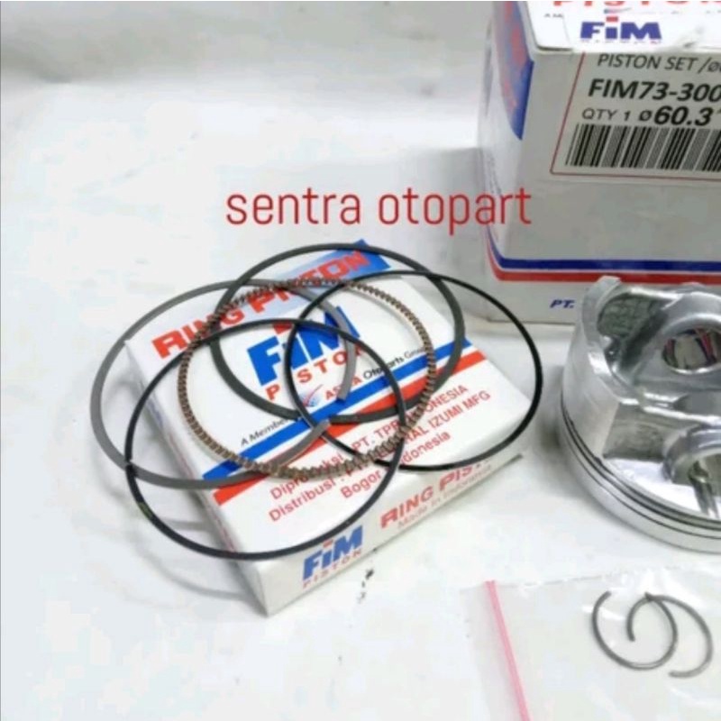 piston seher kit megapro monoshok oversize 300 original fim