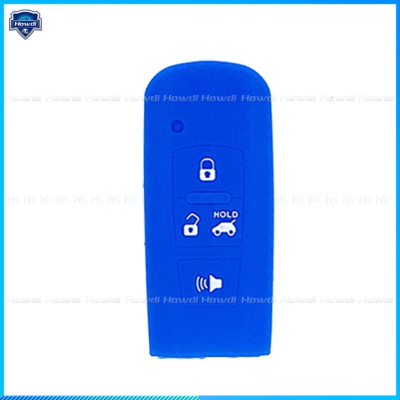 Cover Kunci Remote Mobil KEYLESS Bahan Silikon Dengan Gantungan Kunci Kulit Untuk Proton Persona Iriz