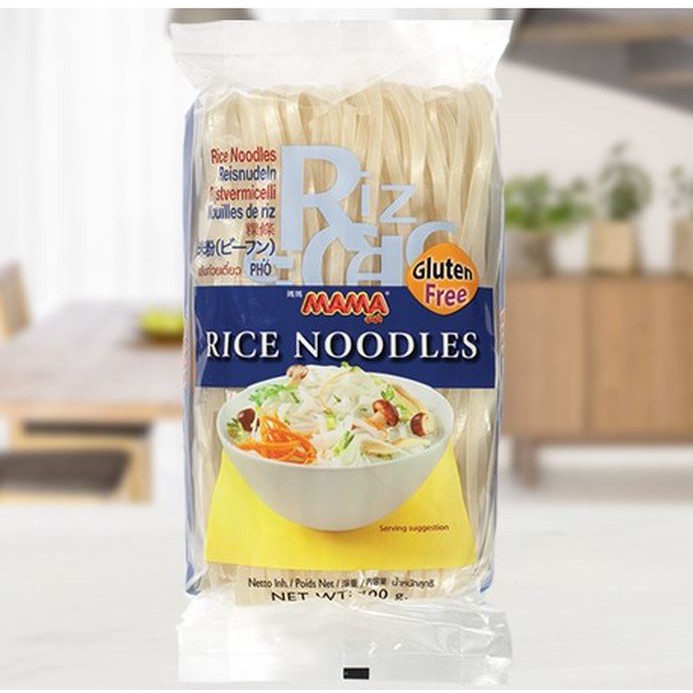 

Rice Noodle MAMA 400gr 5mm Kwetiau Beras Kering Asli Thailand Kwetiaw