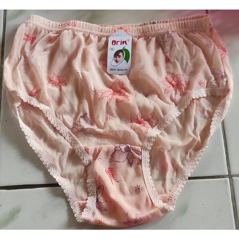 Celana Dalam Wanita Orin Ukuran M L XL 3L 4L Ecer / 3pcs