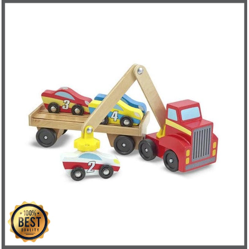 melissa and doug tow truck magnetic puzzle