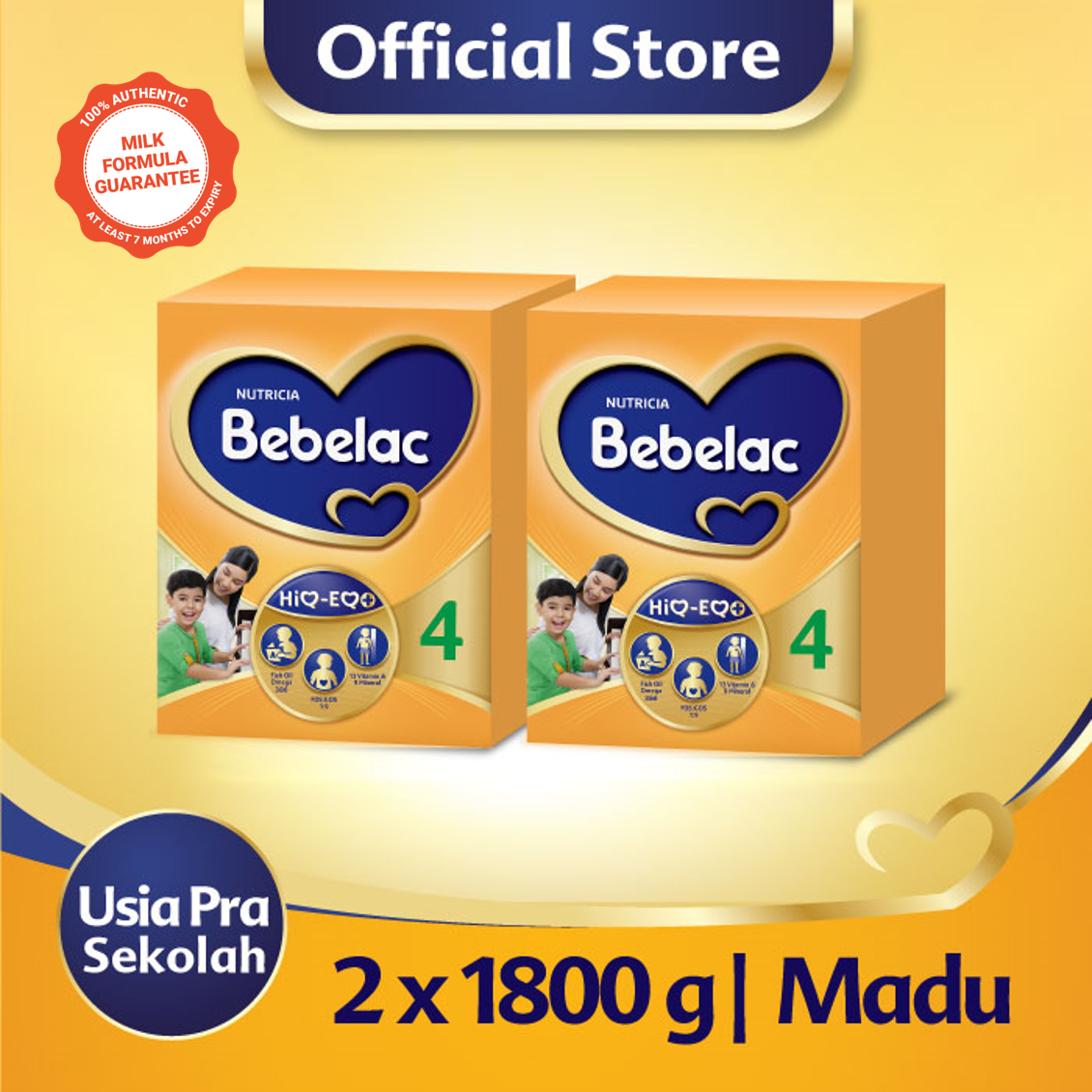 Jual Bebelac 4 Madu 1800gr Harga Terbaik November 21 Shopee Indonesia