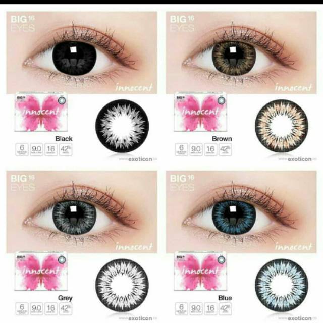 SOFTLENS INNOCENT 16mm  free lenscase