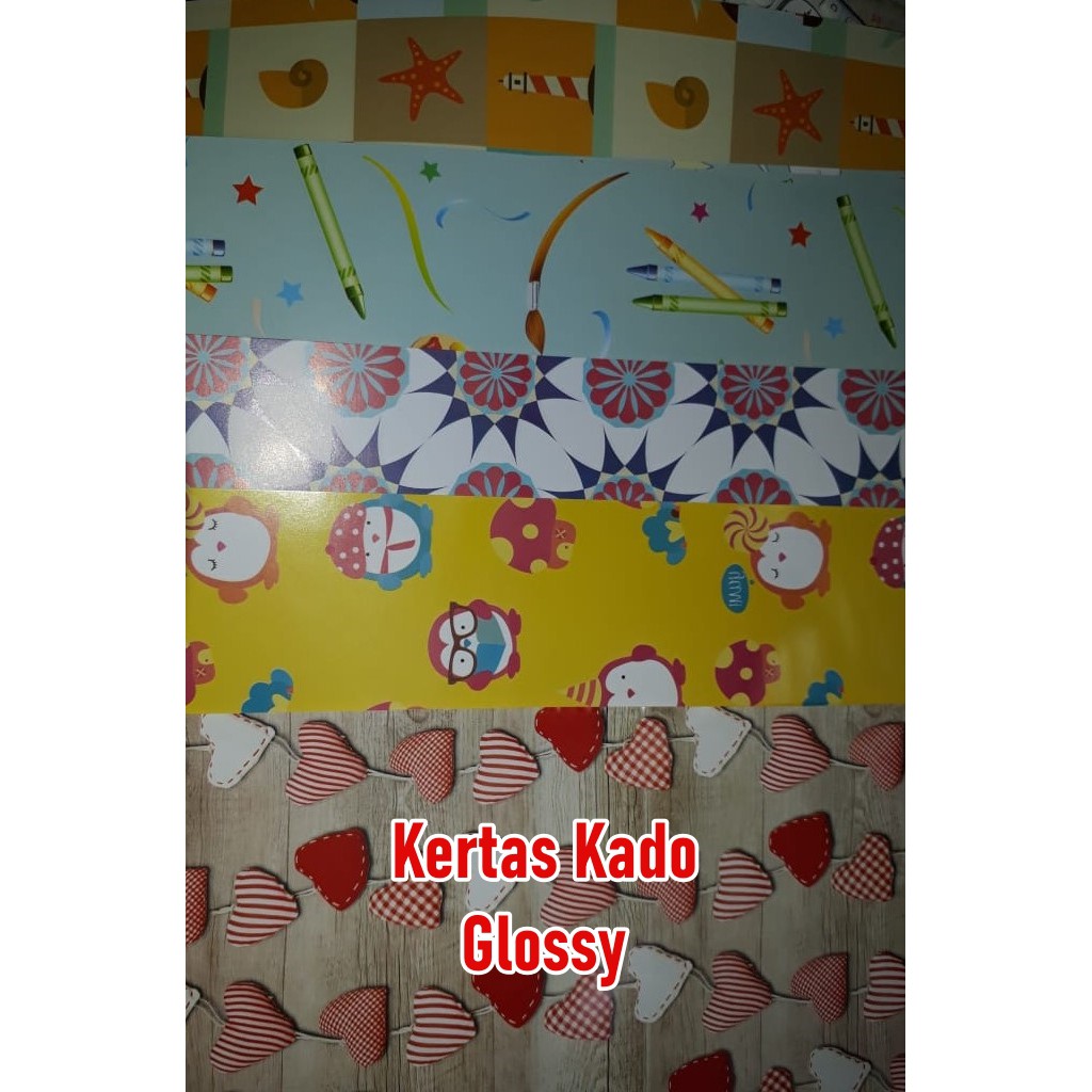 KERTAS KADO ( Ready di gambar slide Kedua )