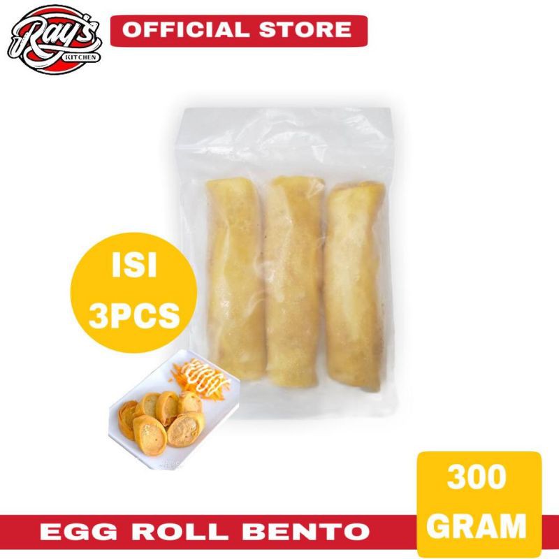 

EggRoll Bento 3 Lonjor - Egg Roll 3pcs