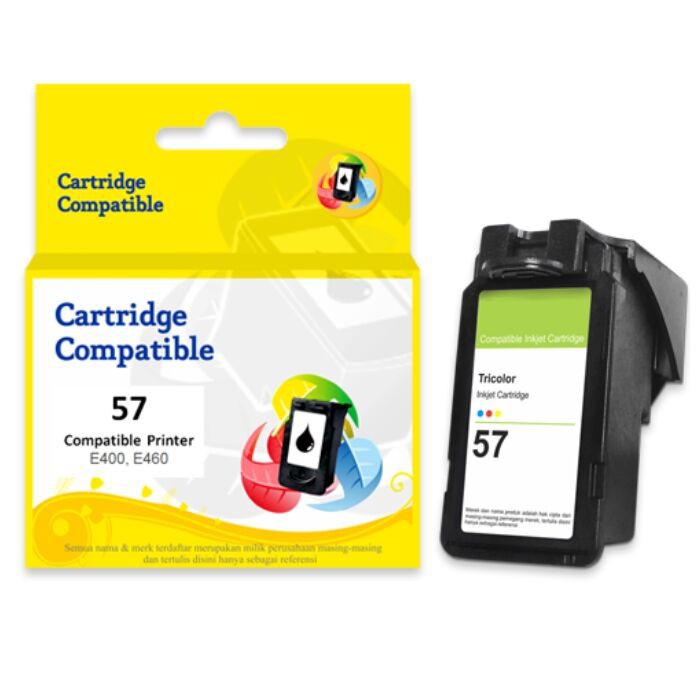 Cartridge Tinta Canon CL57 CL 57 CL-57 Color Printer Canon E400 E460