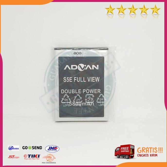 Acc Hp Baterai Advan S5E Full View Double Power Baterai