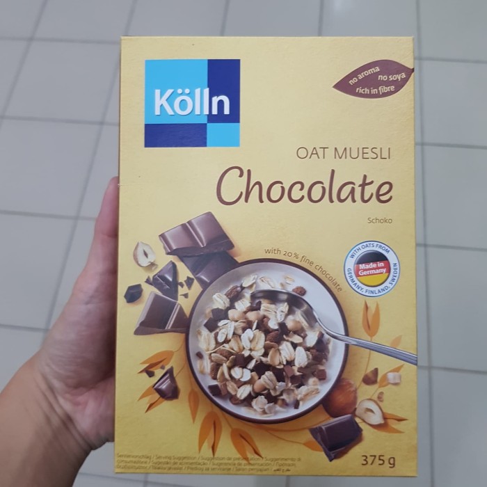 

KOLLN OAT MUESLI CHOCOLATE 375GR