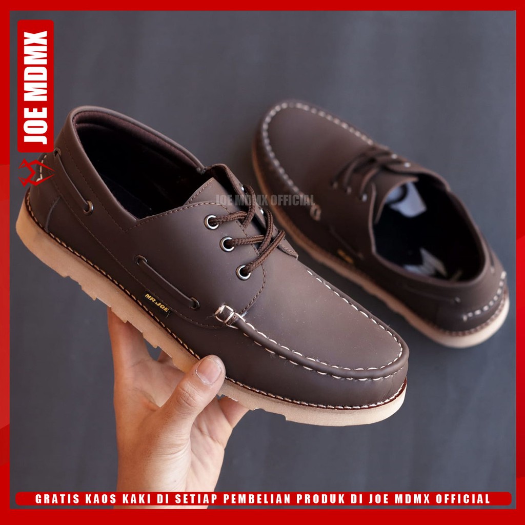 NERSON- Sepatu Kasual Pria Sepatu Pria Casual Kerja Kulit Pu Cowo/Cowok