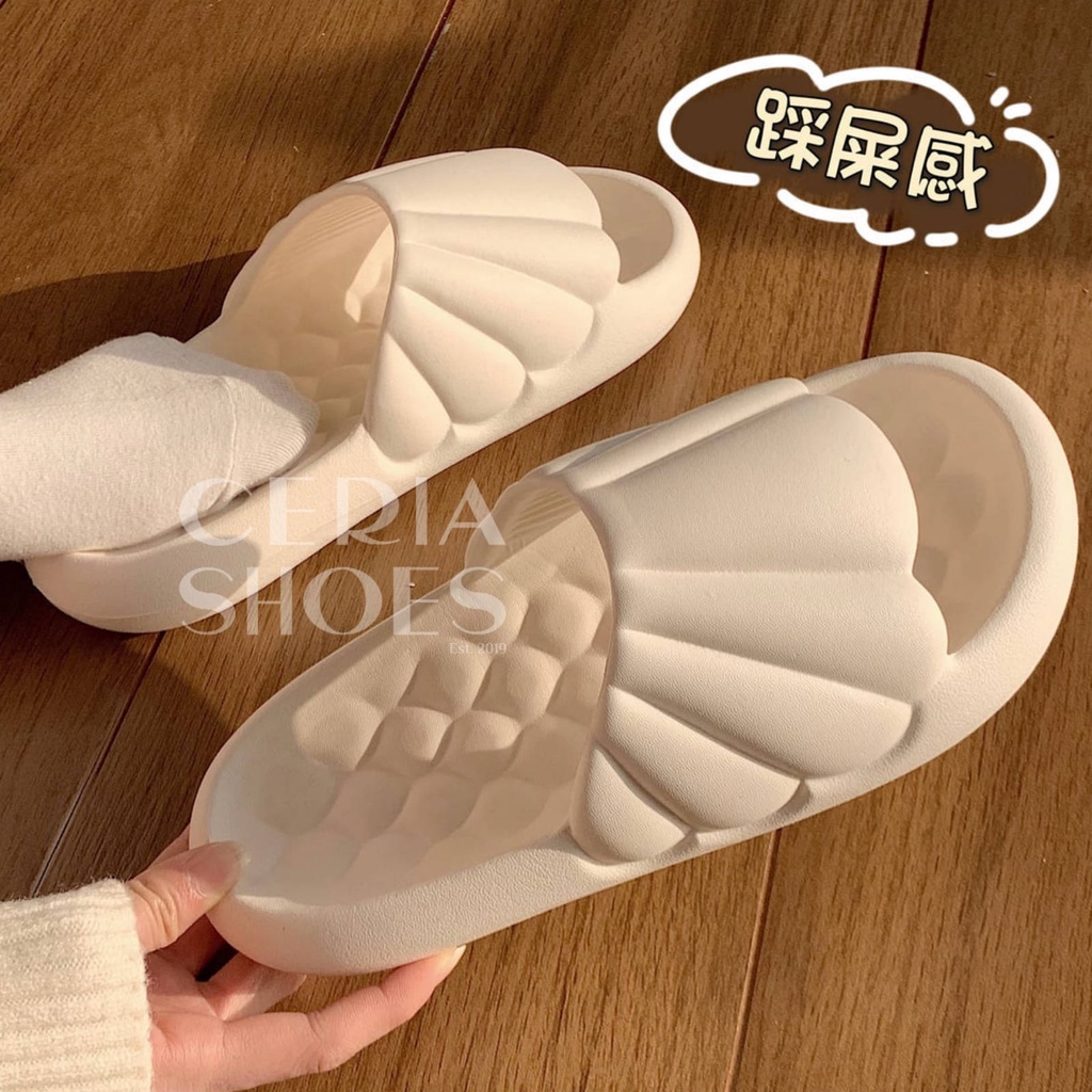 MlNlSO Sandal Jelly Korean Wanita Slip On PVC Super Soft Import Anti Slip Motif Gambar Ikan 66