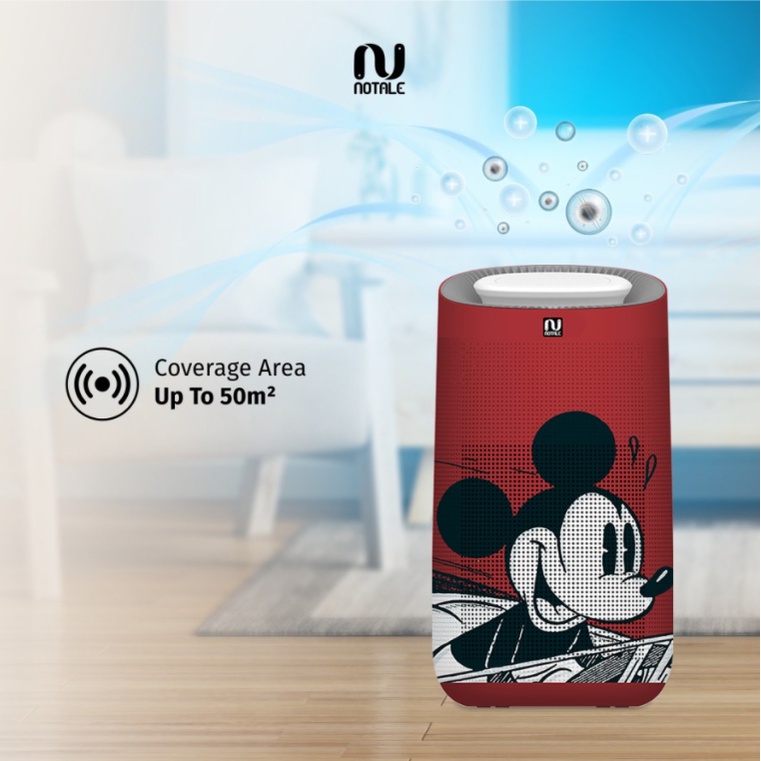 Notale Smart Air Purifier UV Mickey Series Pembersih Udara Debu Virus