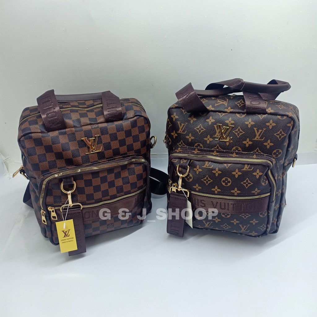 Rangsel LV / Tas Rangsel Wanita / Rangsel Wanita Full Hembos (kantong lisban)