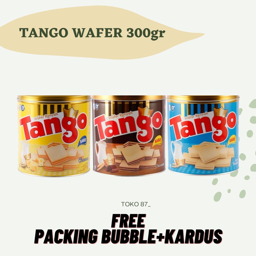 

Tango Wafer Cokelat Cheese Vanilla Kaleng 300gram