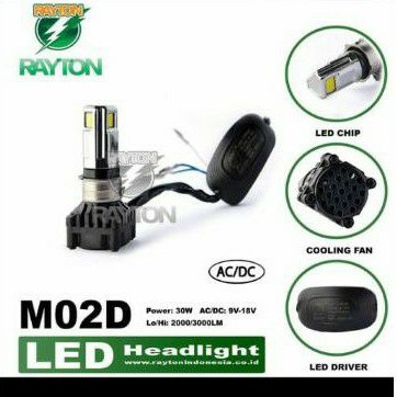 LAMPU RTD LED RAYTON 3 LED ORIGINAL MOTOR BEBEK METIC VIXION SCOOPY BYSON DLL
