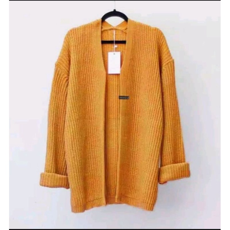 Cardigan BRESKHA Sweater Rajut Atasan Wanita,BB:40-50-65,kg