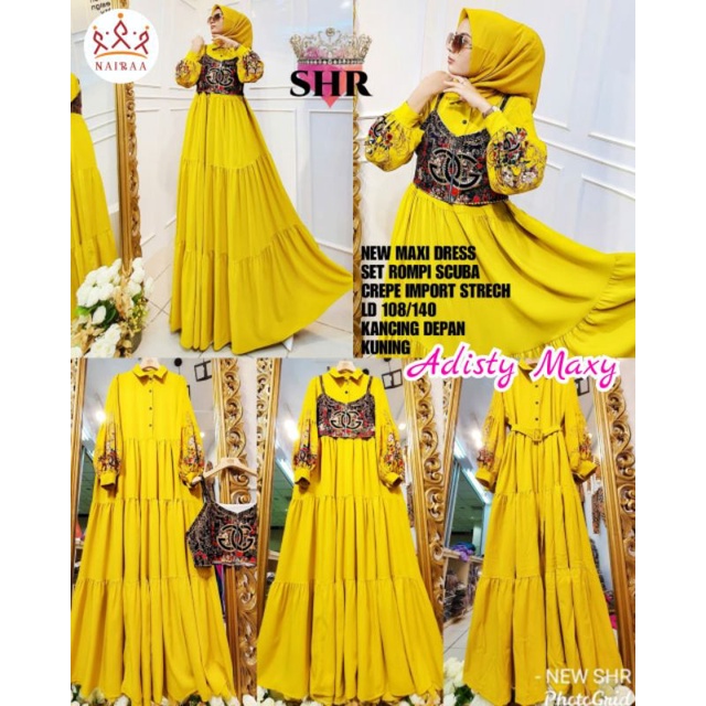 Adisty maxy shr dan gamis jamet