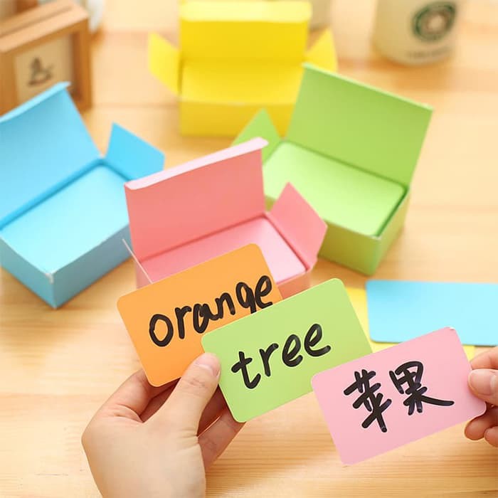 

Memo Note Unik Polos Warna Warni