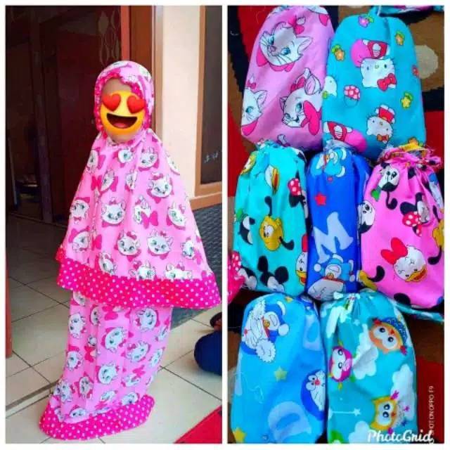 Mukena anak 2- 6tahun