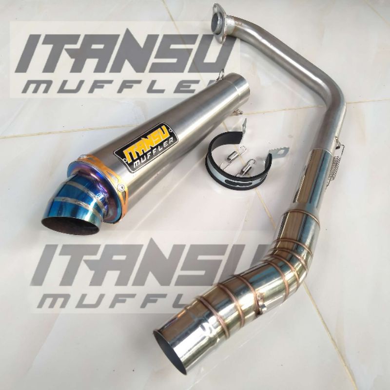 Knalpot Racing Yamaha R15 V1 V2 R15 V3 R15 Vva Original Itansu Muffler