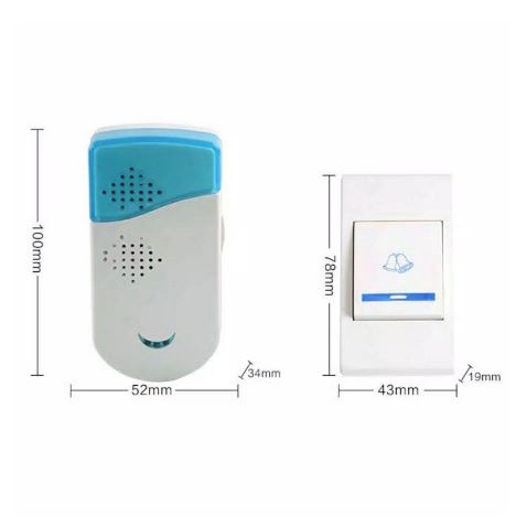 BEL PINTU BEL RUMAH WIRELESS DOORBELL BEL