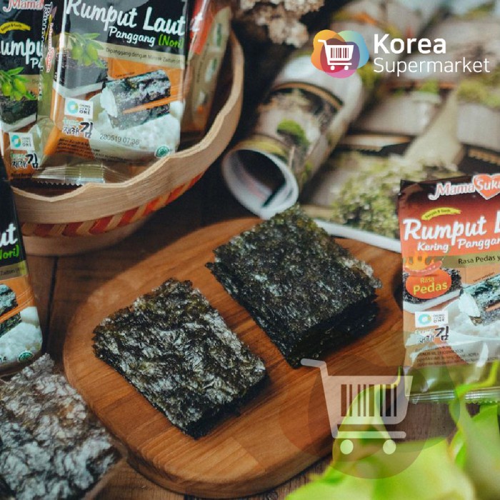 

Q0121Sa Mamasuka Rumput Laut Panggang Nori Gim Original Isi 1 Bungkus D5qs44