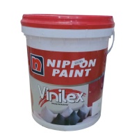 Cat Tembok Dinding Vinilex Nippon Paint Cat Plafon Beton Asbes 25 Kg 1 Pail Eksterior Interior Warna Tinting Oplos