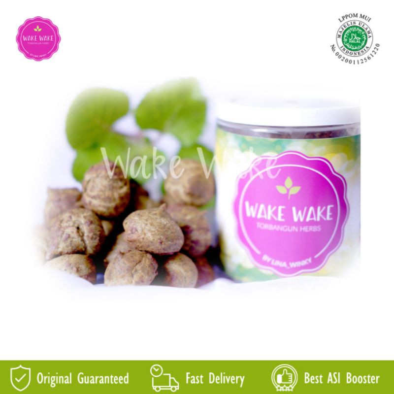 Wake Wake Soes berbahan dasar daun bangun bangun | Shopee ...